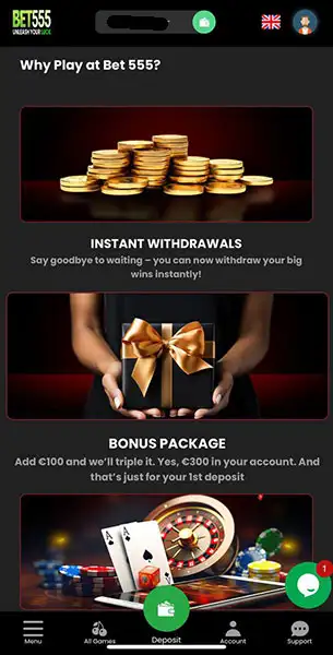 Bet 555 mobile screenshot #4 Mobile Screenshot image #4 for Bet 555