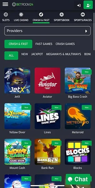 Bet Room 24 mobile screenshot #2 Mobile Screenshot image #2 for Bet Room 24