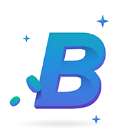 BituBet black logo