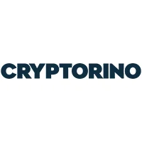 Cryptorino casino white background logo