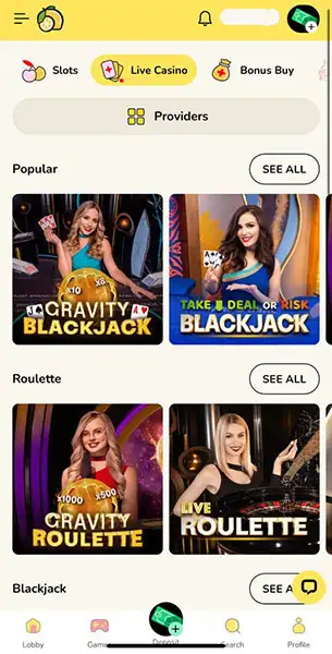 Fat Fruit Casino mobile screenshot #5 Mobile Screenshot image #5 for Fat Fruit Casino