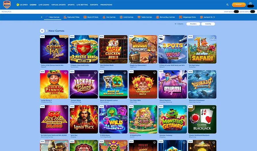 Felicebet Newest Casino Games Landscape screenshot image #1 for Felice Bet