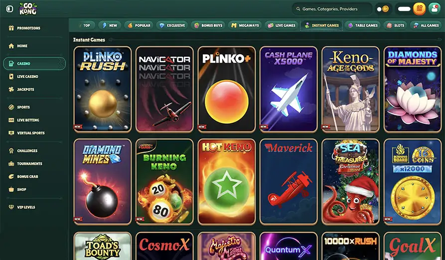 Go Kong Casino Crash Games Screenshot image #2 for Go Kong Casino