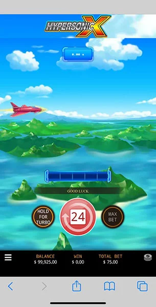 Hypersonic X mobile screenshot #1