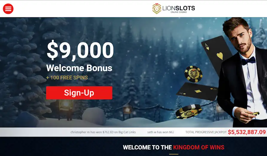 - Main screenshot image for Lion Slots