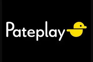 pateplay-logo-black-bg-200 - CryptoLists.com Pateplay logotype with black background