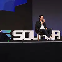 Solana Breakpoint - Speaker at stage