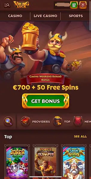 Viking Luck mobile screenshot #1 Mobile Screenshot image #1 for Viking Luck