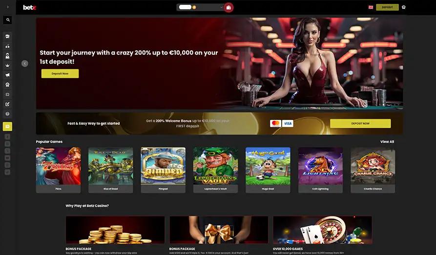 Brand New BTC Casino: Potential Big Wins on Betz
