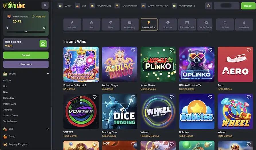 Spinline Kasyno – Oficjalne casino online dla gracze z Polski | Destino ...