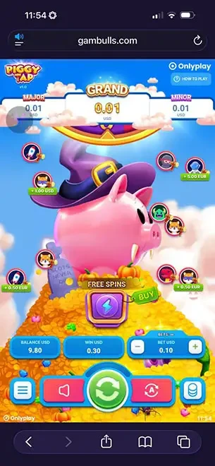 Piggy Tap mobile screenshot #1