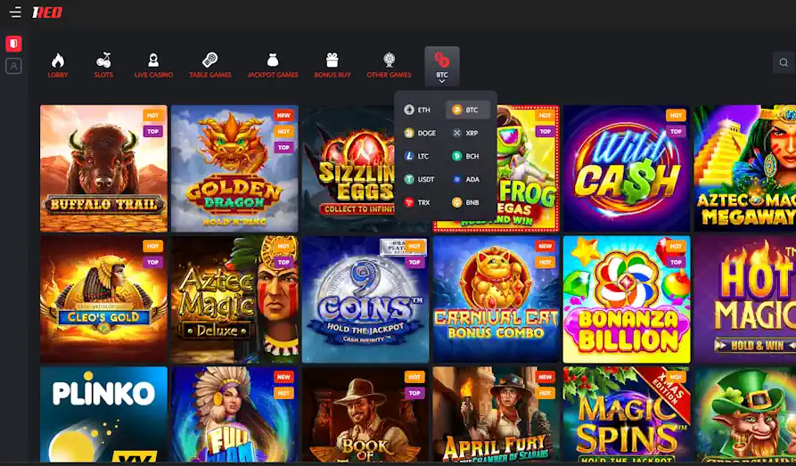 Screenshot image #3 for 1Red Casino