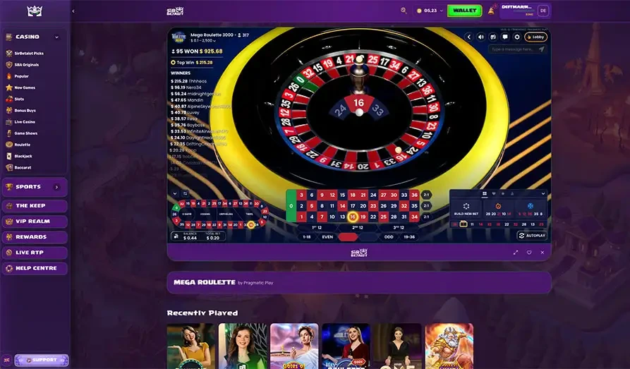 Mega Roulette screenshot #3