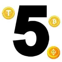 Number five with top cryptocurrencies