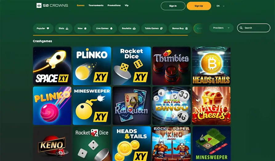 Screenshot image #3 for 50 Crowns Casino