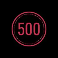 500 Casino dark icon