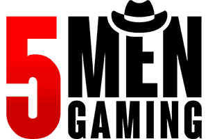 5 men gaming logo