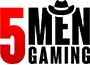 Logo for 5 Men Gaming logo