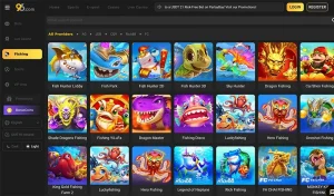 Fishing games screenshot for 96 Casino
