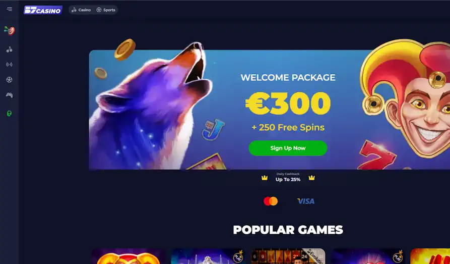 Main screenshot image for B7 Casino
