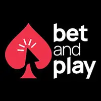 Bet and Play black logo