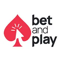 Bet and play logo with white background