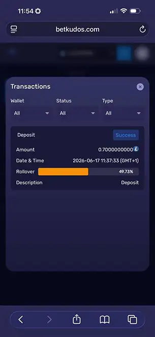 Bet Kudos mobile screenshot #5 Mobile Screenshot image #5 for Bet Kudos