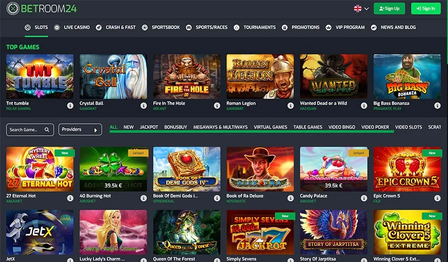 Bet Room 24 Casino slots Screenshot image #2 for Bet Room 24