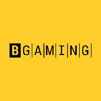 BGaming logo in yellow and black