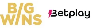 Big Wins and BetPlay Casino logos