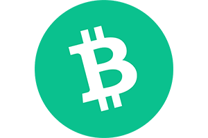 Logo for Bitcoin Cash logo