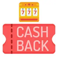 Cashback graphic with 777 slot