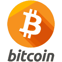 Orange Bitcoin logo