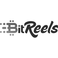 Bitreels monochrome logo