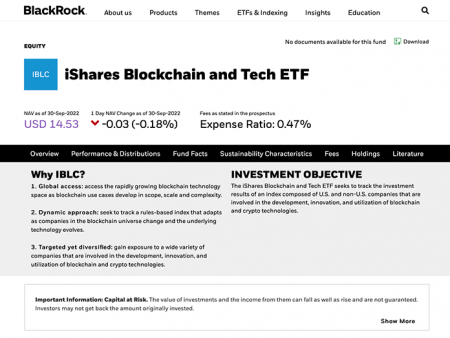BlackRock Launches Blockchain ETF for European Markets