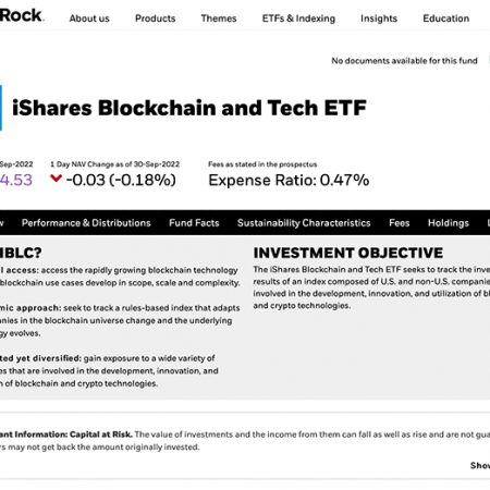 BlackRock Launches Blockchain ETF for European Markets