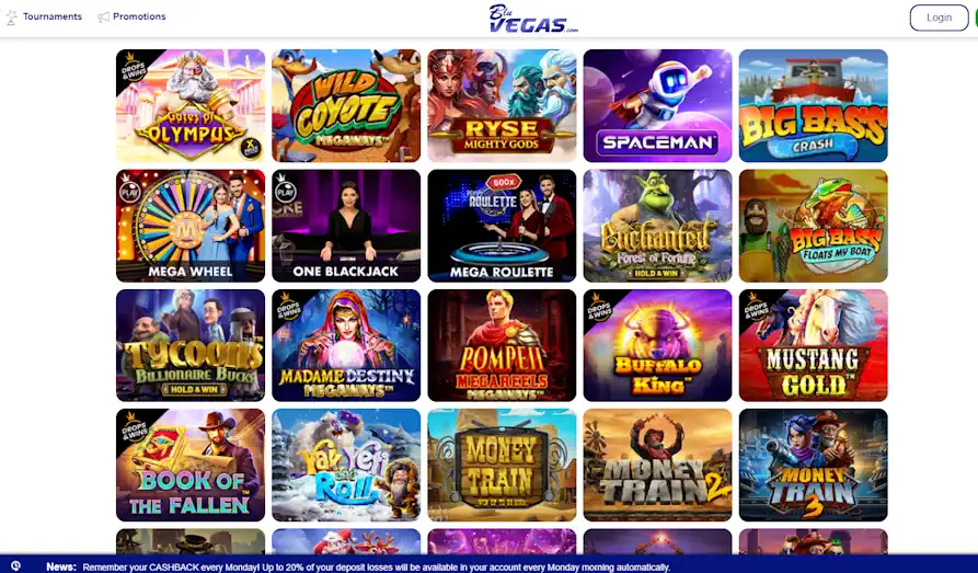 Blu Vegas games Screenshot image #3 for Blu Vegas
