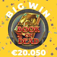 Book of Dead - 20k winner