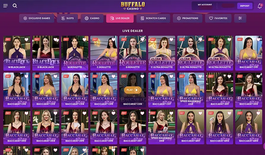 Landscape screenshot image #1 for Lucky Bonanza Casino