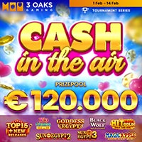Cash in the Air, 3 Oaks new slot