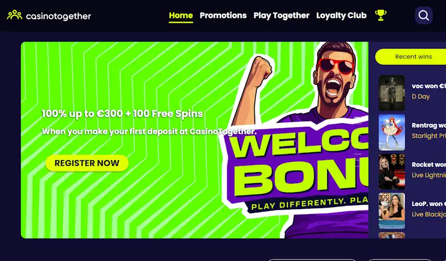 Main screenshot image for Casino Together