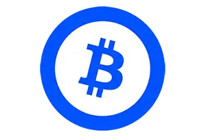 Logo for Coinbase Wrapped Bitcoin
