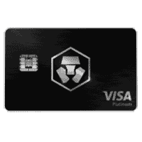 Black Visa card from Crypto.com