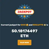 Crypto Games jackpot with 50 ETH