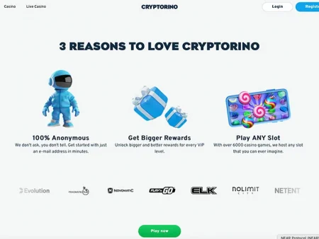 Totally New No-KYC Casino: Introducing Cryptorino