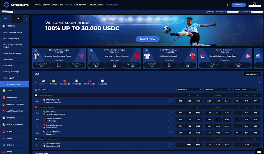 Landscape screenshot image #1 for Crypto Royal