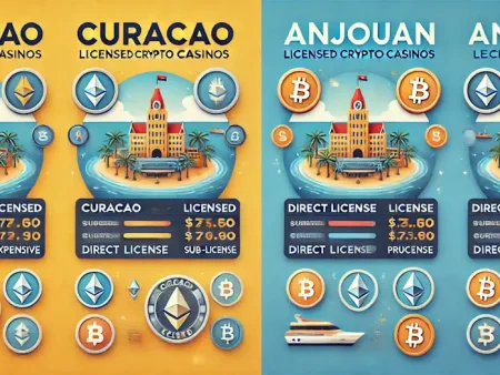License Comparison: Curaçao vs Anjouan Crypto Casinos