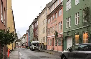 The old town in Copenhagen, Denmark