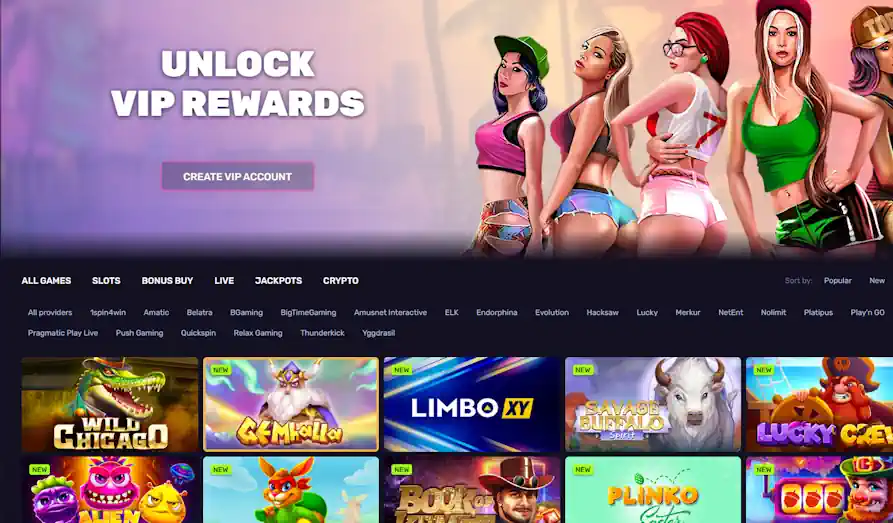 Main screenshot image for DLX Casino