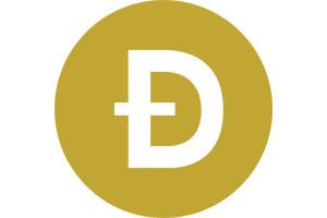 Dogecoin logo - 300 pixels